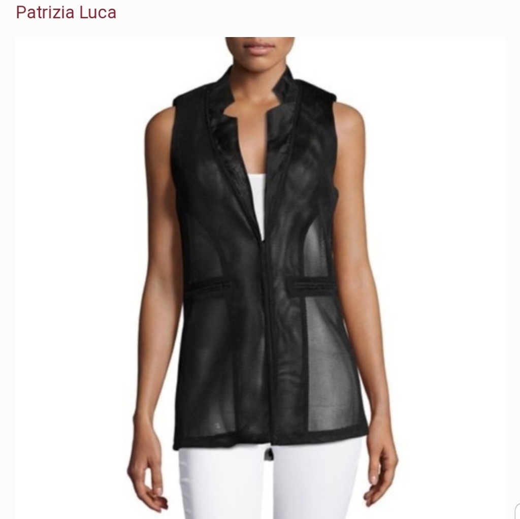 Patrizia Luca Milano Mesh Vest, Size L